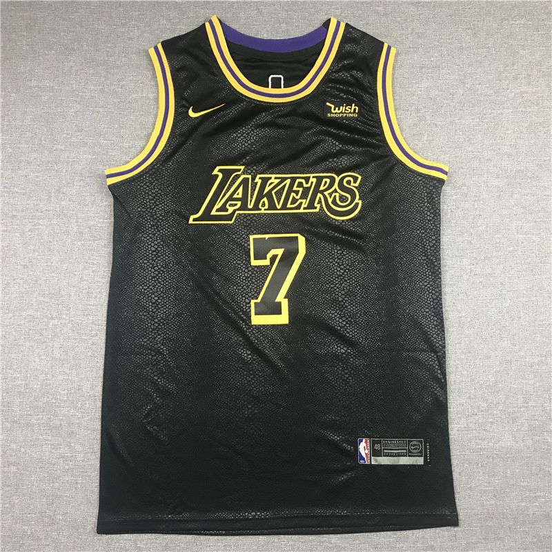 Men Los Angeles Lakers #7 Anthony Black Game Nike 2021 NBA Jersey
